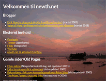 Tablet Screenshot of newth.net
